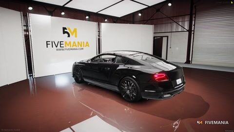 FIVEM Bentley Continental GT | Realistic Sports Car [Badged] Add-On | Interior & Exterior | Working Lights | Add-On | Optimized | Fivem Ready | High Quality — video preview