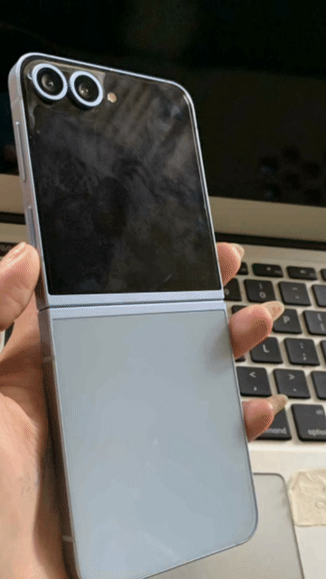 Samsung Galaxy Z Flip6 12GB/256GB Xanh. Mua bán Điện thoại tại Quận Cái Răng Cần Thơ được đăng bởi Lương Bích Huệ hình 1