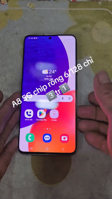 Galaxy A8 5G Quantum2 6/128 chiprồng 120Hz, zin100. Mua bán Điện thoại tại Quận Gò Vấp Tp Hồ Chí Minh được đăng bởi ThiênMinhMobile hình 1