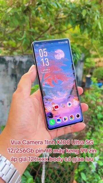 Vivo X100 Ultra 5G 256Gb Trắng Cận99% pin 98 zin . Mua bán Điện thoại tại Thành phố Mỹ Tho Tiền Giang được đăng bởi LH Max Dilys hình 1