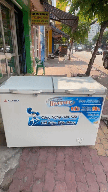 Tủ đông mát Alaska 460L Inverter Trắng. Mua bán Tủ lạnh tại Quận Gò Vấp Tp Hồ Chí Minh được đăng bởi Điện Máy Phát Đạt hình 1