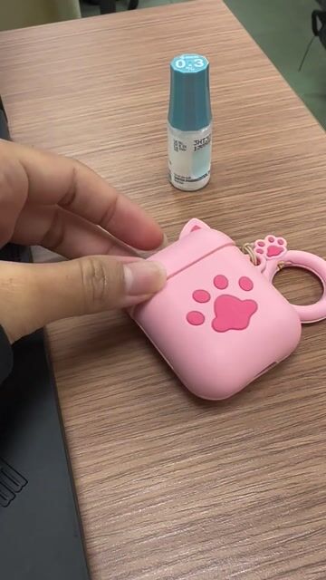 Tai nghe Apple AirPods 2 Trắng + Case Mèo màu hông. Mua bán Tivi, Âm thanh tại Quận 7 Tp Hồ Chí Minh được đăng bởi Nhật Linh hình 1