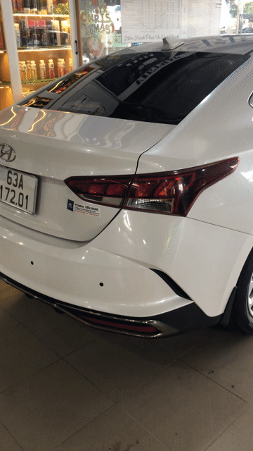 Hyundai Accent 2021 AT tiêu chuẩn Trắng 23150 km. Mua bán Ô tô tại Thành phố Mỹ Tho Tiền Giang được đăng bởi Trí Trương hình 1