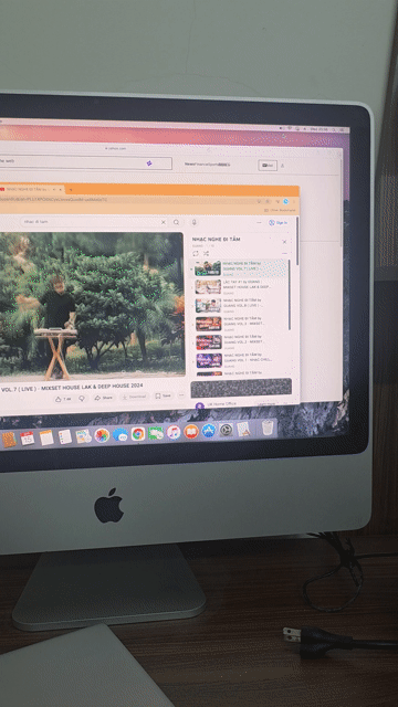 Apple iMac 24 inch 4GB/320GB. Mua bán Máy tính để bàn tại Quận Ngô Quyền Hải Phòng được đăng bởi Thang Pham hình 1