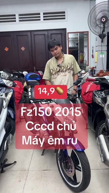 Yamaha Fz150i 2015 cccd chủ máy êm ru. Mua bán Xe máy tại Thành phố Thủ Đức Tp Hồ Chí Minh được đăng bởi Lê Hạnh hình 1