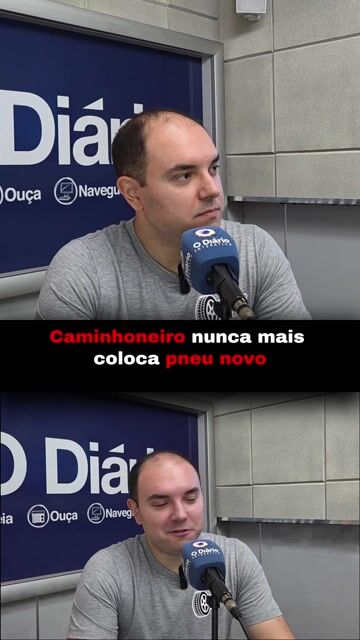 Caminhoneiro nunca mais coloca pneu novo