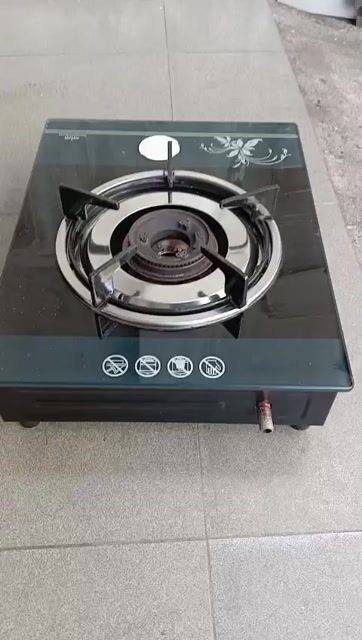 Bếp gas đơn Kiwa KW-300G mặt kính Đen. Mua bán Bếp, lò, đồ điện nhà bếp tại Quận 11 Tp Hồ Chí Minh được đăng bởi VITA GO hình 1