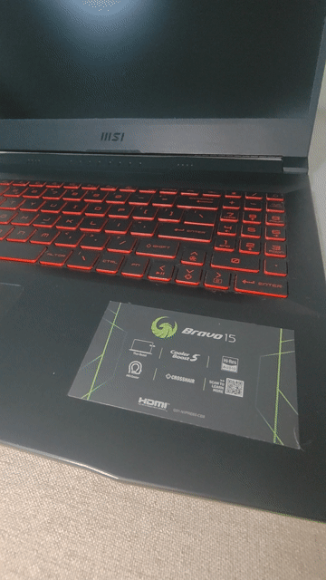 🛑mua ĐMX 19 triệu gaming ryzen5 MSI Bravo 15 B5DD. Mua bán Laptop tại Thành phố Thủ Đức Tp Hồ Chí Minh được đăng bởi mr tran hình 1