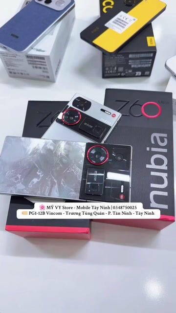 ZTE Nubia Z60 Ultra 5G Fullbox . Phiên bản 12/256G. Mua bán Điện thoại tại Thành phố Tây Ninh Tây Ninh được đăng bởi Mỹ Vy Store Mobile Tây Ninh hình 1