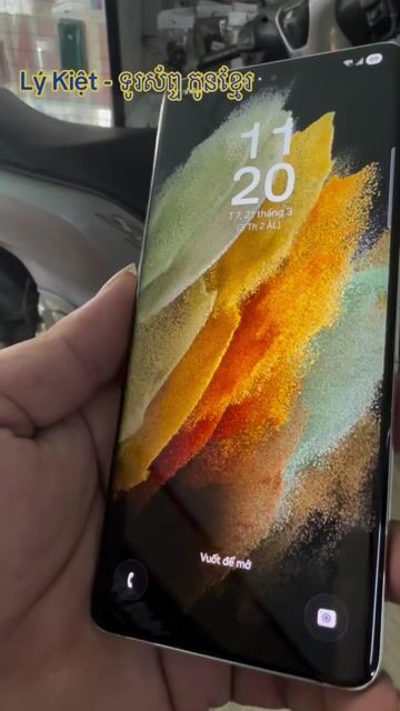 Samsung S21 ultra  5G 8/128GB máy đẹp full  BH3T. Mua bán Điện thoại tại Quận Bình Tân Tp Hồ Chí Minh được đăng bởi Lý Kiệt Store hình 1