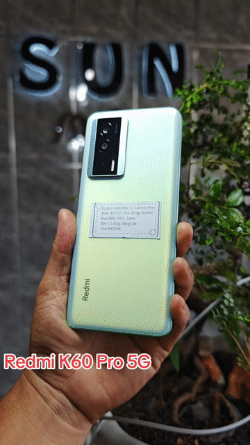 Redmi K60 Pro R12+256 Snap8Gen2 Pin5000 nFC 2sim. Mua bán Điện thoại tại Huyện Trảng Bàng Tây Ninh được đăng bởi Sun Mobile Shop Điện Thoại Trảng Bàng Tây Ninh 01 hình 1