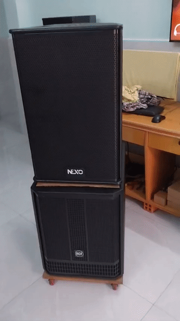 Loa full bass 40 Nexo(vỏ ván ép mới 100%). Mua bán Tivi, Âm thanh tại Quận 12 Tp Hồ Chí Minh được đăng bởi Tiến Dũng audio hình 1