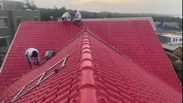 TÔN NGÓI NHỰA XANH GREEN BM. Dịch vụ nhà cửa khác tại Thị xã Điện Bàn Quảng Nam được đăng bởi Trần Dũng hình 1