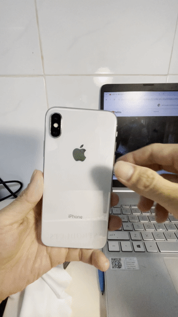 Apple iPhone X 64GB Trắng xin ken bao mạnh. Mua bán Điện thoại tại Quận Bình Tân Tp Hồ Chí Minh được đăng bởi Tantaimobile hình 1