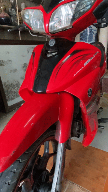 Yamaha Jupiter Gravita 2009 Đỏ. Mua bán Xe máy tại Quận Lê Chân Hải Phòng được đăng bởi Cửa Thép Vân Gỗ Km hình 1