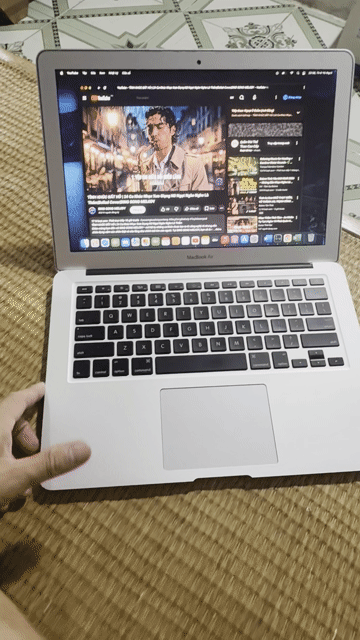 Apple MacBook Air 2015 Ram4/128gb. Mua bán Laptop tại Huyện Nga Sơn Thanh Hóa được đăng bởi Trần Cường hình 1