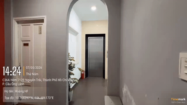 Cho thuê Căn hộ Chung cư Quận 1 Tp Hồ Chí Minh diện tích 40 m² giá 7 triệu/tháng