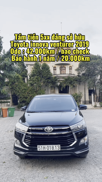 Toyota Innova Venturer 2.0AT 2019 / Bớt lộc. Mua bán Ô tô tại Quận Tân Phú Tp Hồ Chí Minh được đăng bởi Lê Tấn Dũ hình 1