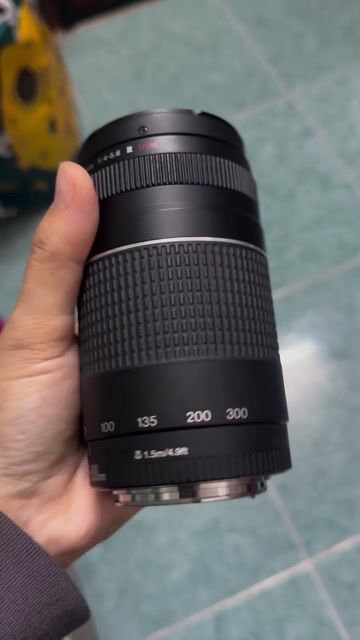 Len Canon EF 75-300mm f4-5.6 III USM. Mua bán Máy ảnh, Máy quay tại Huyện Chợ Mới An Giang được đăng bởi Chinh Chinh hình 1