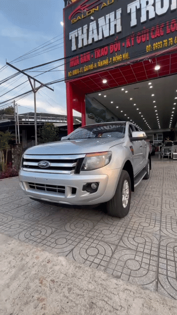 Ford Ranger XLS 2014 Bạc. Mua bán Ô tô tại Huyện Tân Phú Đồng Nai được đăng bởi Salon AUTO THÀNH TRUNG Đồng Nai hình 1
