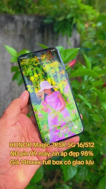 Honor Magic 7 RSR pin99, 16GB/512GB. Mua bán Điện thoại tại Thành phố Mỹ Tho Tiền Giang được đăng bởi LH Max Dilys hình 1