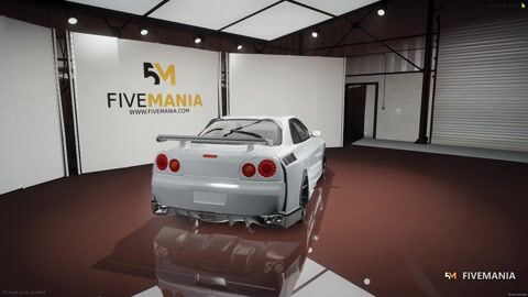 FIVEM Fr34v1 | Realistic Sports Car [Unbadged] Add-On | Custom Body Kit | Tuning Parts | Add-On | Optimized | Fivem Ready | High Quality — video preview