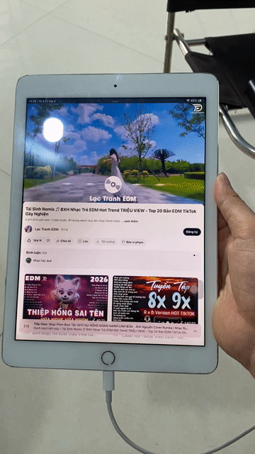 Apple iPad Air 2 Bạc Wifi 64gb. Mua bán Máy tính bảng tại Thị xã Tân Uyên Bình Dương được đăng bởi điện thoại cũ Tân Uyên  hình 1