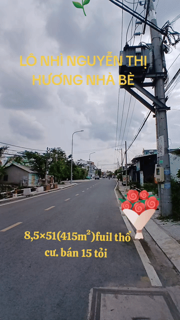 Mua bán Đất Huyện Nhà Bè Tp Hồ Chí Minh diện tích 415 m² giá 14,9 tỷ