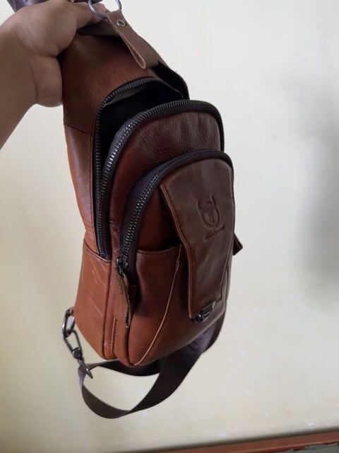 Túi đeo chéo Nam Da bò BULLCAPTAIN. Mua bán Túi xách tại Quận Cẩm Lệ Đà Nẵng được đăng bởi cường nguyễn hình 1