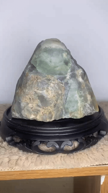 Đá phong thủy Đá florit tự nhiên. Mua bán Đồ sưu tầm, đồ cổ tại Quận 12 Tp Hồ Chí Minh được đăng bởi Daquytuanngoc12 hình 1