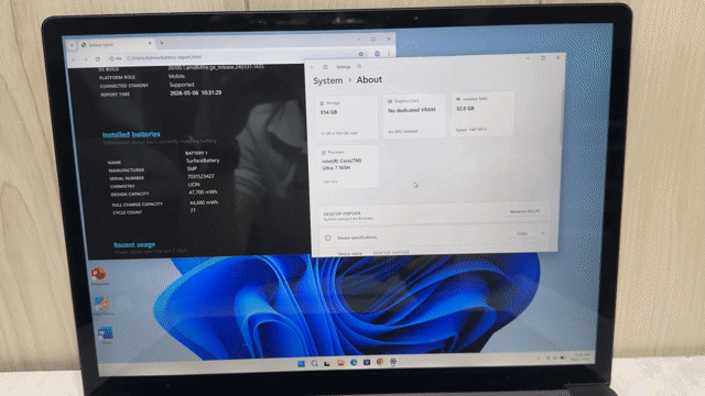 Surface Laptop 6 Ultra 7 165H/32/1TB. Mua bán Laptop tại Quận Bình Thạnh Tp Hồ Chí Minh được đăng bởi Lê Khanh hình 1