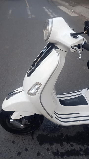 Piaggio Vespa 125cc 3VIE 2014 Trắng bs 92. Mua bán Xe máy tại Quận Thanh Khê Đà Nẵng được đăng bởi bơ xitrum  hình 1