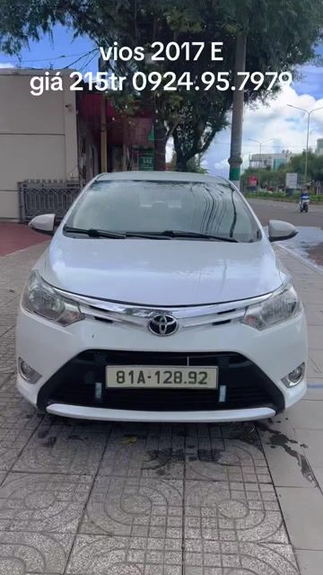 Toyota Vios 2017 1.5E MT. Mua bán Ô tô tại Thành phố Pleiku Gia Lai được đăng bởi Vũ ô tô Gia Lai hình 1
