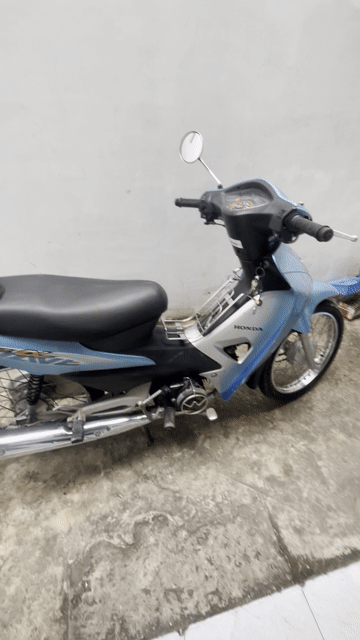 Honda Wave màu Xanh dương. Mua bán Xe máy tại Huyện Thủ Thừa Long An được đăng bởi Hữu Nam hình 1