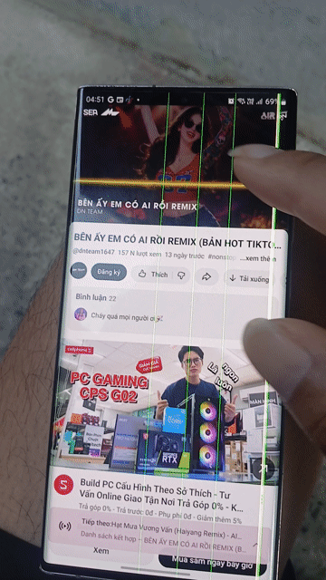 Samsung Galaxy Note20 Ultra 5G 256GB Sọc màn hình. Mua bán Điện thoại tại Quận 12 Tp Hồ Chí Minh được đăng bởi Thu Hiền  hình 1