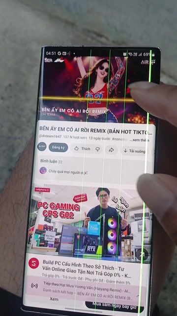 Samsung Galaxy Note20 Ultra 5G 256GB Sọc màn hình. Mua bán Điện thoại tại Quận 12 Tp Hồ Chí Minh được đăng bởi Thu Hiền  hình 1