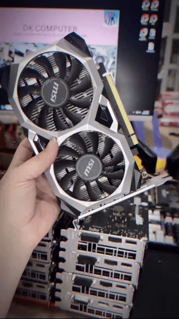 Card đồ họa MSI GeForce GTX 1650 4G. Mua bán Linh kiện (RAM, Card...) tại Quận Bình Tân Tp Hồ Chí Minh được đăng bởi Máy Tính CT Tech hình 1
