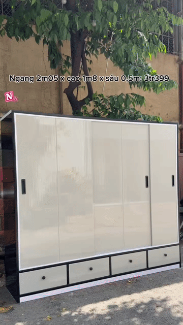 Tủ quần áo 2m05x1m8x0,5m - giao hàng TPHCM, DB, ĐN. Mua bán Tủ, kệ gia đình tại Quận 12 Tp Hồ Chí Minh được đăng bởi Tủ Nhựa Đài Loan hình 1
