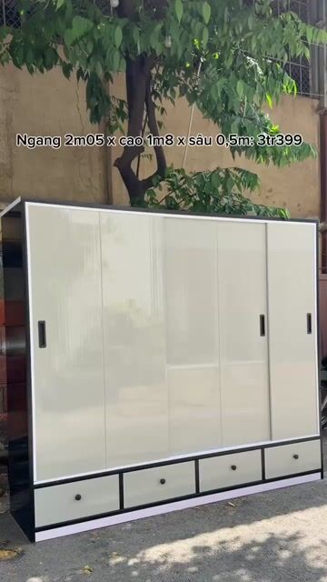 Tủ quần áo 2m05x1m8x0,5m - giao hàng TPHCM, DB, ĐN. Mua bán Tủ, kệ gia đình tại Quận 12 Tp Hồ Chí Minh được đăng bởi Tủ Nhựa Đài Loan hình 1