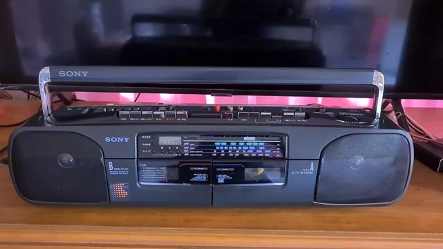 Đài cassette Sony CFS-W404 Đen. Mua bán Tivi, Âm thanh tại Thành phố Trà Vinh Trà Vinh được đăng bởi Tâm hình 1
