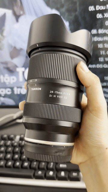 Ống kính Tamron 28-75mm F/2.8 Di III VXD G2 Đã sử. Mua bán Máy ảnh, Máy quay tại Quận 3 Tp Hồ Chí Minh được đăng bởi Lê Thị Nhung hình 1
