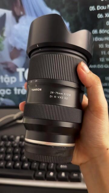 Ống kính Tamron 28-75mm F/2.8 Di III VXD G2 Đã sử. Mua bán Máy ảnh, Máy quay tại Quận 3 Tp Hồ Chí Minh được đăng bởi Lê Thị Nhung hình 1