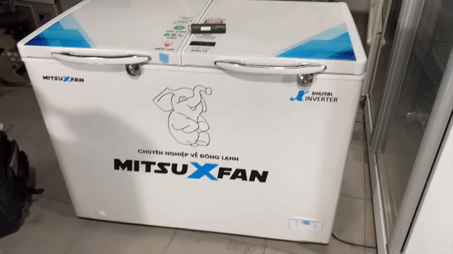 Tủ đông MitsuXfan 400 Lít Inverter mới 95% nhẹđiện. Mua bán Tủ lạnh tại Quận 5 Tp Hồ Chí Minh được đăng bởi QUANG PHÁT hình 1