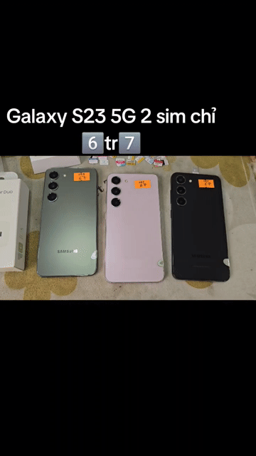 Samsung Galaxy S23 5G 256GB Hồng. Mua bán Điện thoại tại Quận Gò Vấp Tp Hồ Chí Minh được đăng bởi ThiênMinhMobile hình 1