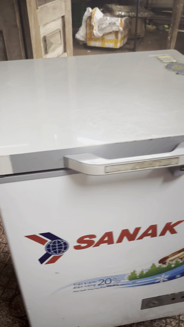 Tủ đông Sanaky 100 lít Trắng. Mua bán Tủ lạnh tại Thành phố Vĩnh Long Vĩnh Long được đăng bởi Kim Ngân hình 1