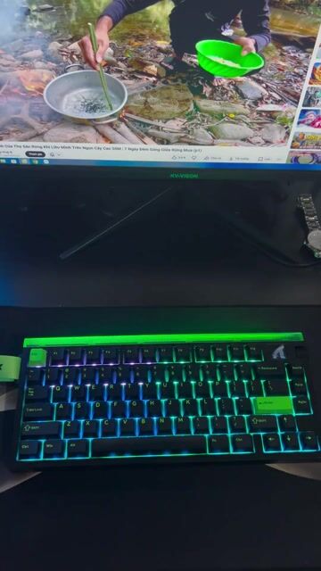 Phím cơ gaming Attack Shark R85 He. Mua bán Phụ kiện (Màn hình, Chuột...) tại Quận Bình Tân Tp Hồ Chí Minh được đăng bởi tran xuan nguyen hình 1