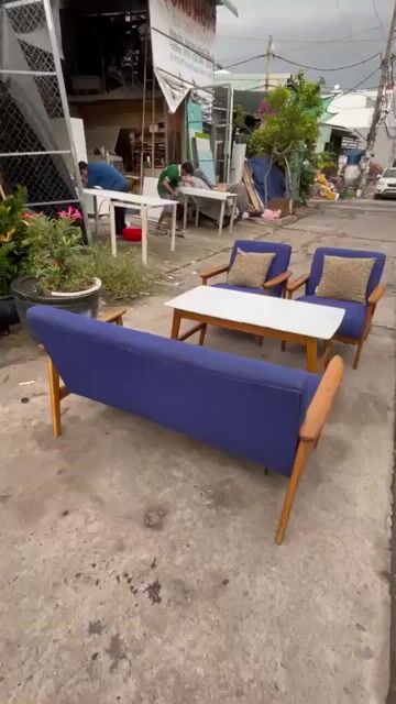 sofa gỗ sồi. Mua bán Bàn ghế tại Quận Bình Tân Tp Hồ Chí Minh được đăng bởi HÀNG THANH LÝ NỘI THẤT 268 hình 1