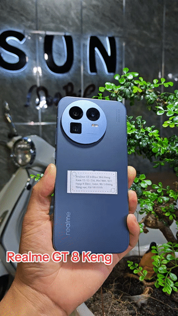 Realme GT 8 5G Mới Keng 12+256 pin7000 Snap8elit. Mua bán Điện thoại tại Huyện Trảng Bàng Tây Ninh được đăng bởi Sun Mobile Shop Điện Thoại Trảng Bàng Tây Ninh 01 hình 1