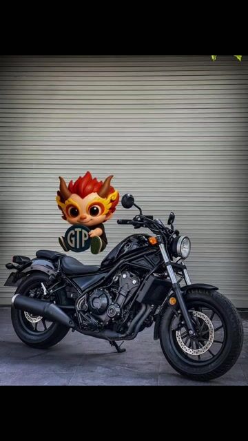 Honda Rebel 500 2018 Đen 2500km. Mua bán Xe máy tại Quận 6 Tp Hồ Chí Minh được đăng bởi huynh thiên minh trị hình 1