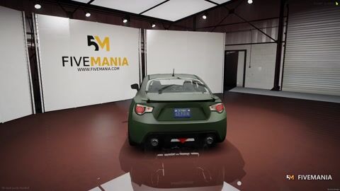 FIVEM Gt86 | Realistic Sports Car [Unbadged] Add-On | Interior & Exterior | Working Lights | Tuning Parts | Add-On | Optimized | Fivem Ready | High Quality — video preview